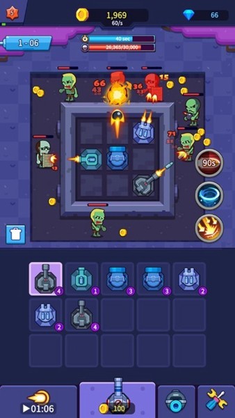 喷射炮塔截图